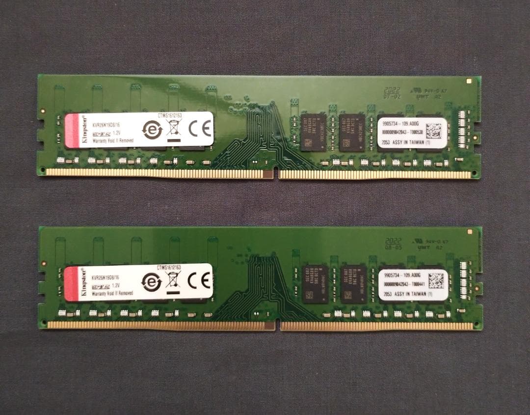 メモリ/DDR4-2666 16GB 2個セット 32GB [14]