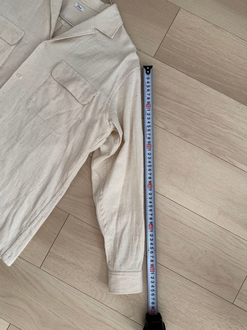 dhal ダル　オープンカラーシャツ