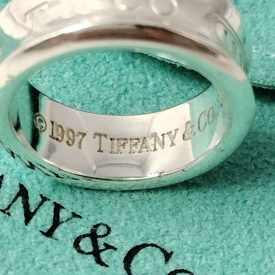 ティファニー Tiffany＆Co. 1837 ナローリング #9 シルバー