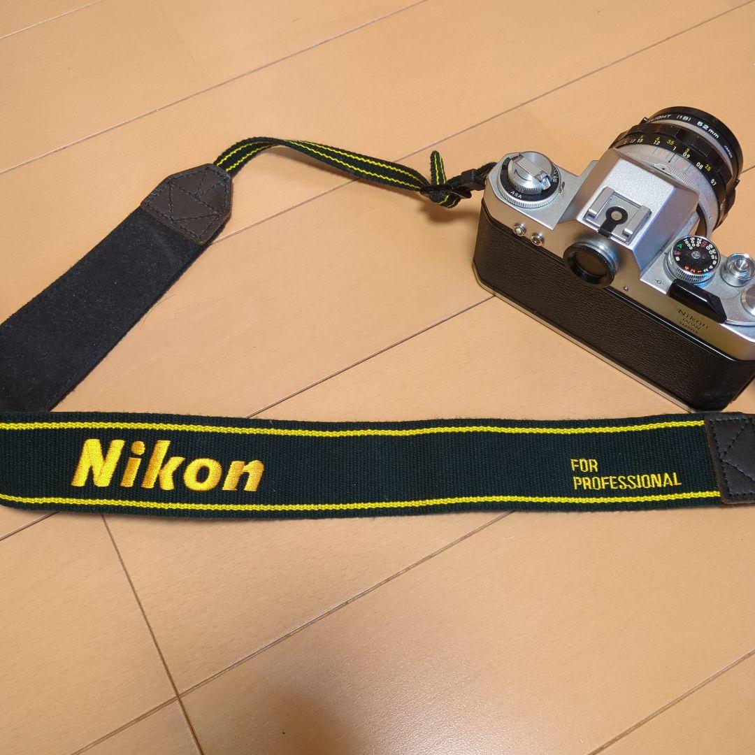 Nikomat EL nikkor-sレンズ付き 美品 フィルム一眼レフカメラ