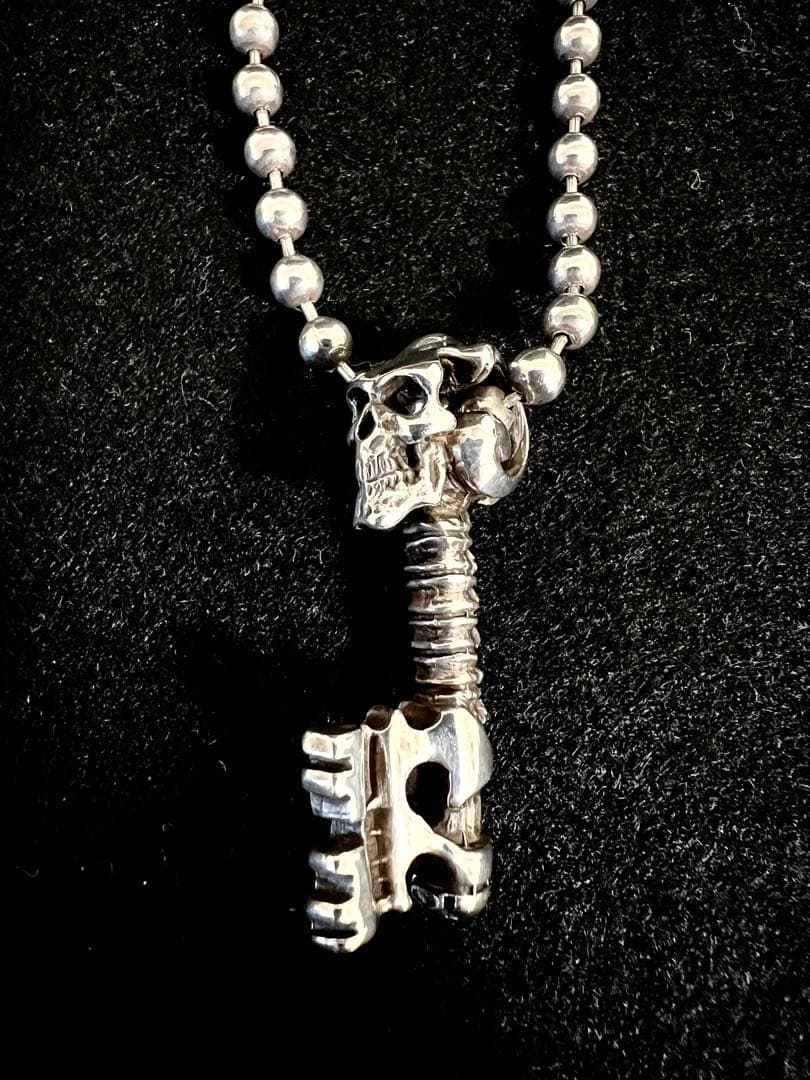 CRAZY PIG クレイジーピッグSKULL KEY PENDANT