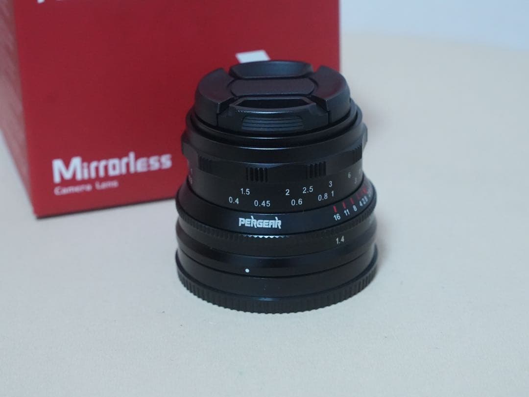 パーギア PERGEAR 35mm F1.4 レンズ Eマウント Sony