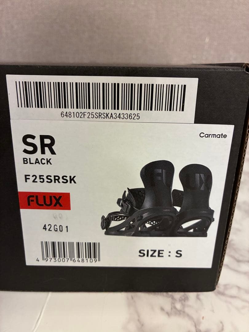 FLUX SR Sサイズ 美品 スノーボードビンディング