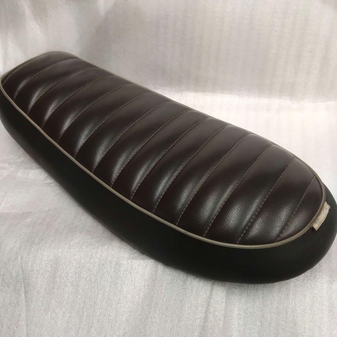 SR400 Nitro Headsナイトロヘッズ タックロールシート こげ茶×黒