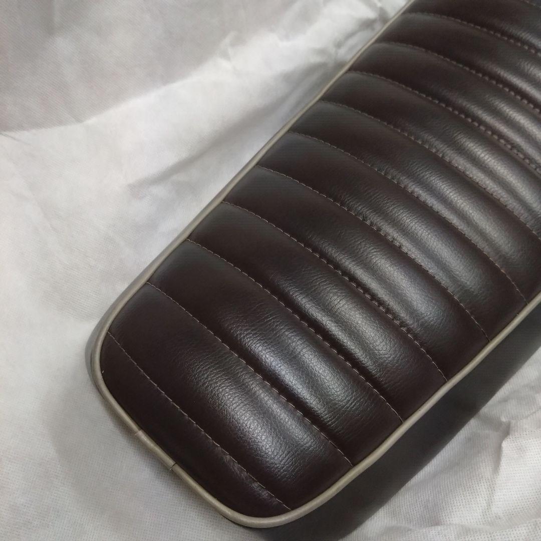 SR400 Nitro Headsナイトロヘッズ タックロールシート こげ茶×黒