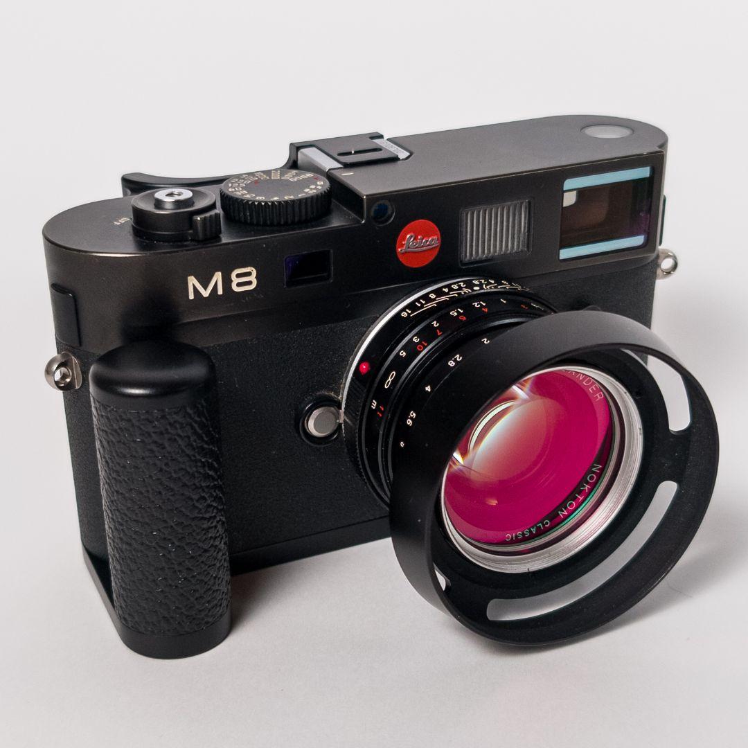 ライカ M8 + レンズ2本 + 純正アクセサリー多数