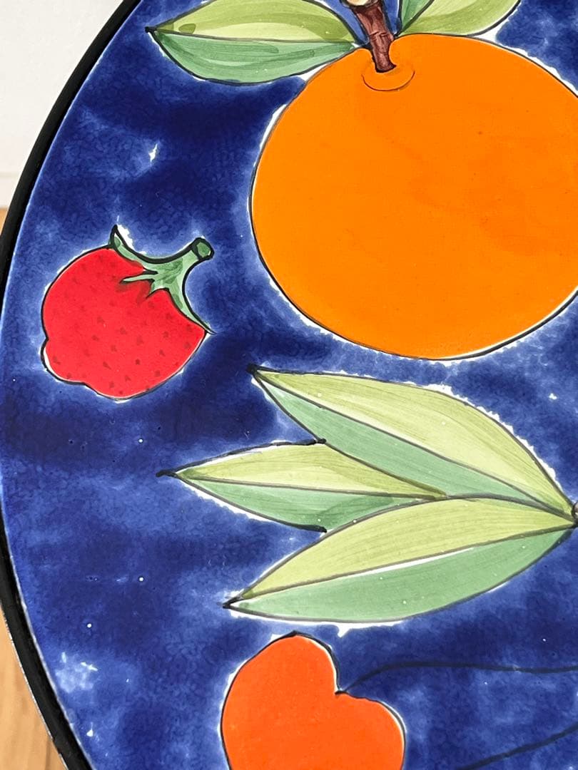 イタリア ニーノパルッカ チェア1脚 フルーツペイント ガーデン