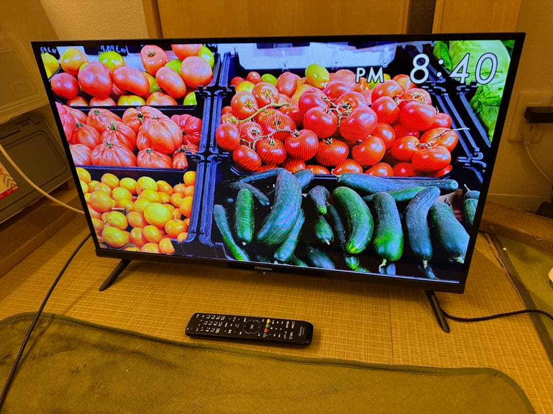ハイセンス hisense 32型　テレビ 32A30G 2021年製 超極美品