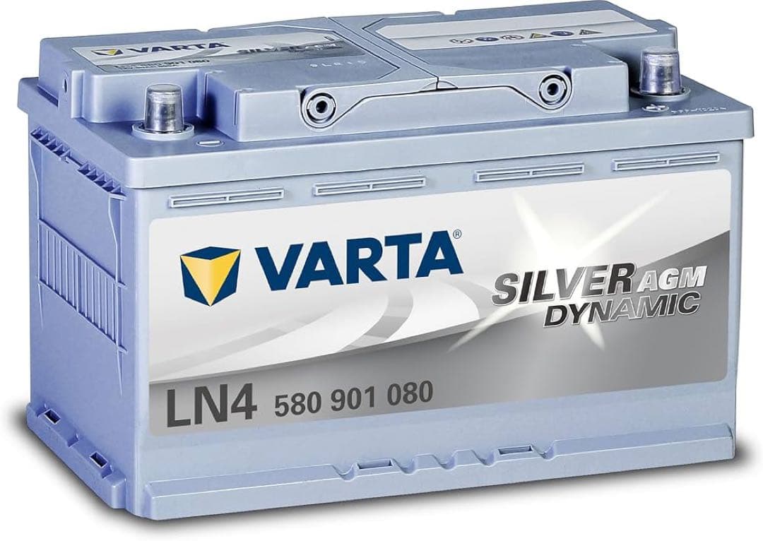 新品未使用VARTA Silver Dynamic AGM 80Ah LN4
