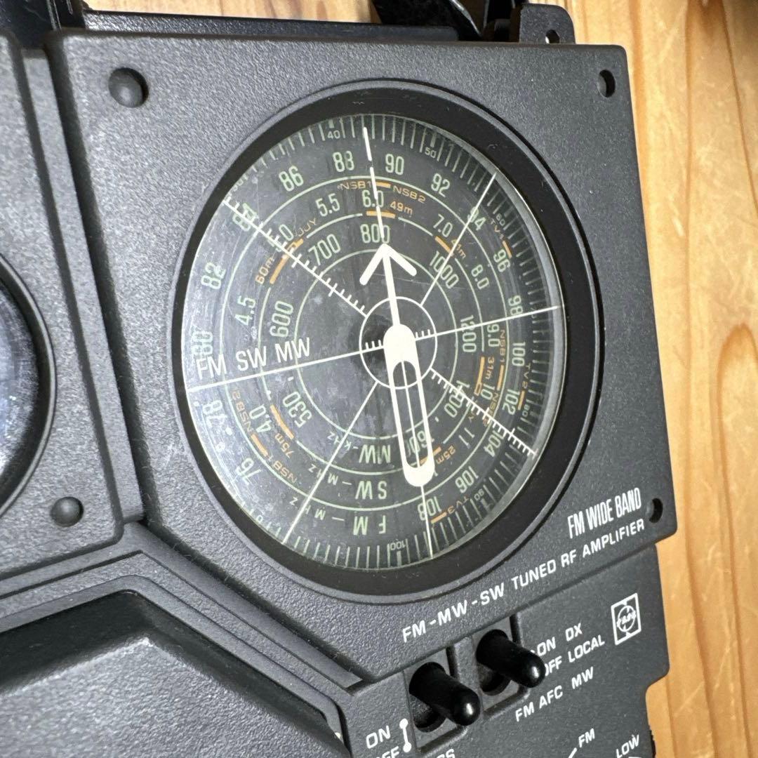 v*e様 ナショナル パナソニック ラジオ COUGAR No.7 中古ジャンク