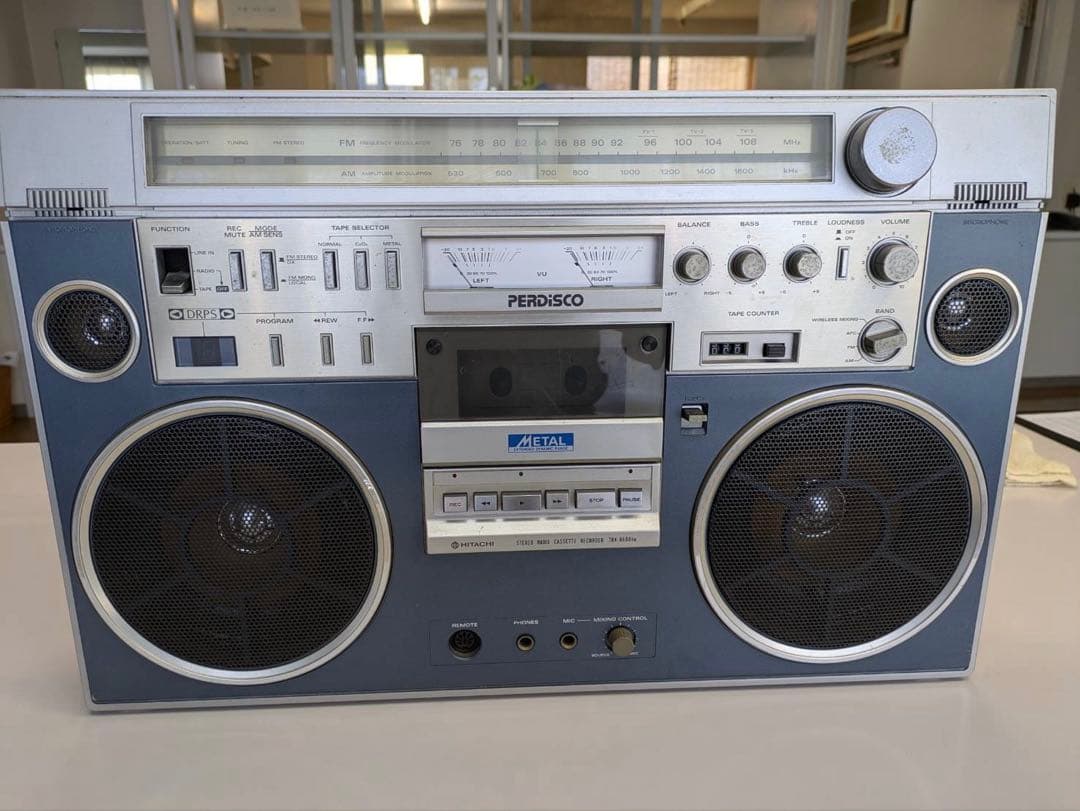 日立パディスコ　TRK-8600 ラジカセ