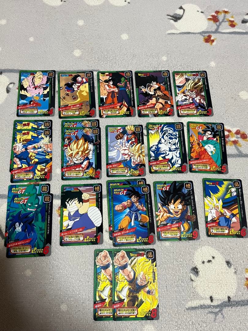 ドラゴンボール カードダス特別弾 ノーマル 54種類(ダブり21枚合計75枚)