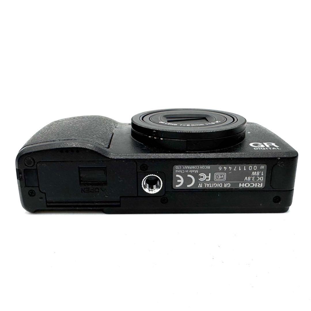 動作良好 Ricoh リコー GR Digital IV 4 デジタルカメラ