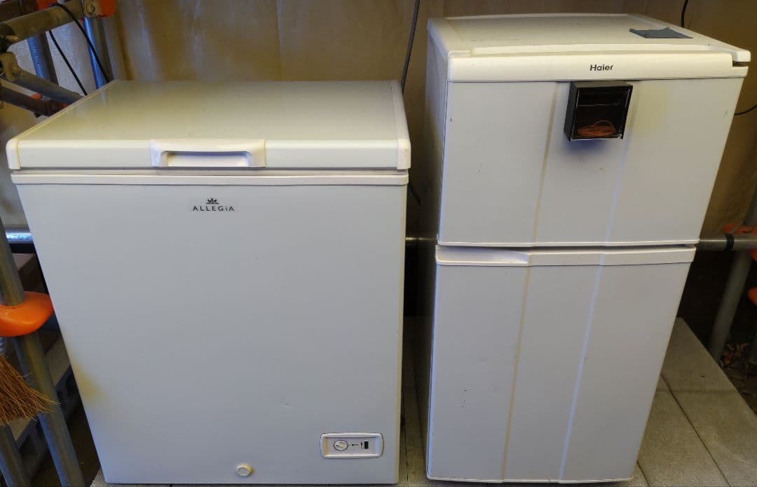 Haier 冷蔵庫 ALLEGIA 136L 冷凍庫 ２台セット・ 引き取り限定