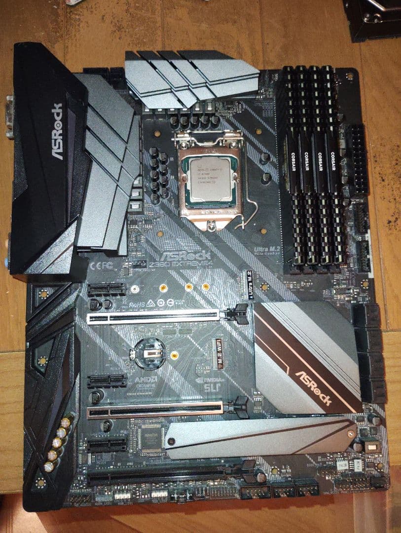 ASRock Z390 EXTREME4、i7-8700K、DDR4 4枚セット