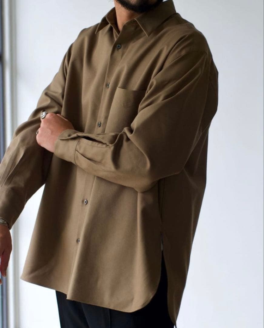 美品✨ MARKAWARE NEW COMFORT FIT SHIRTS ウール