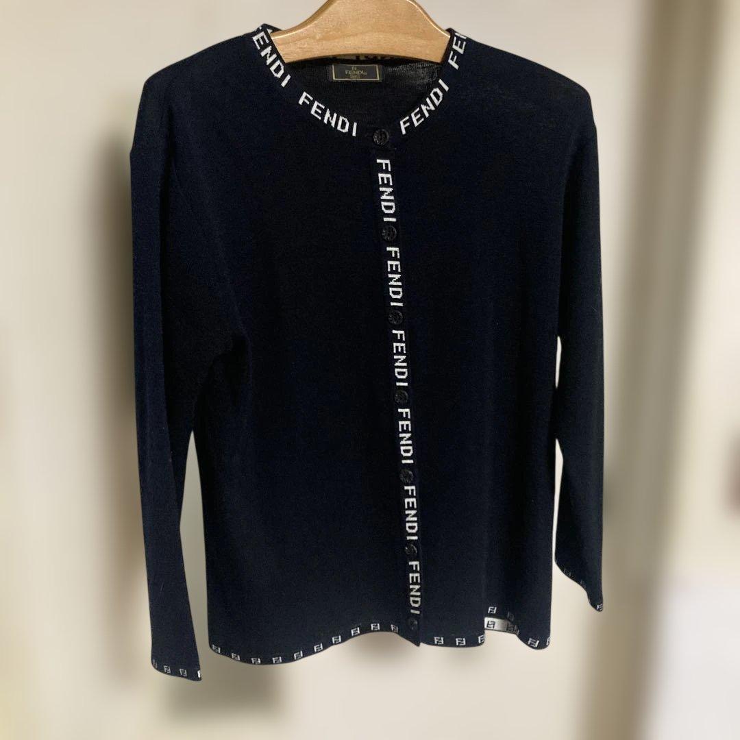 FENDI フェンディ カーディガン FFロゴ