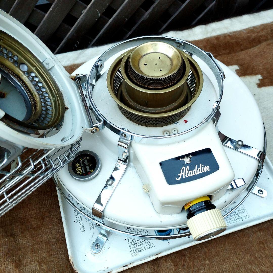 アラジンス すぐに使用できます。メンテナンス済み。取説付きです。ホワイト１