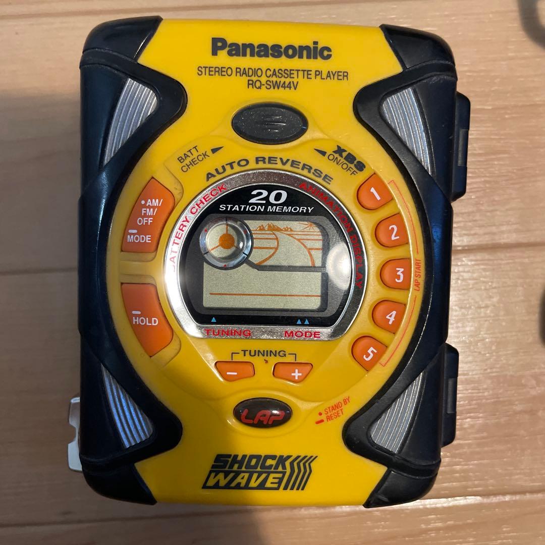 パナソニック ショックウェーブ Panasonic RQ-SW44V 美品