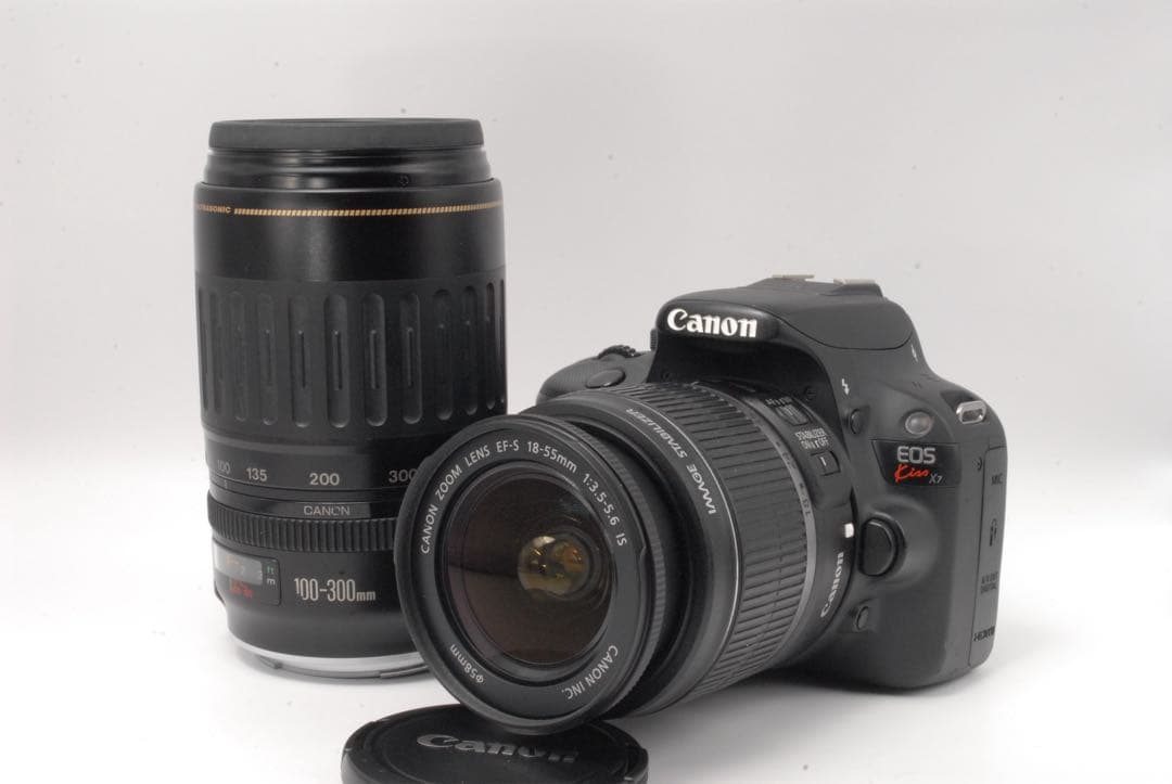 ✨ダブルレンズ✨Canon kiss X7 初心者おすすめ 簡単操作 入門機