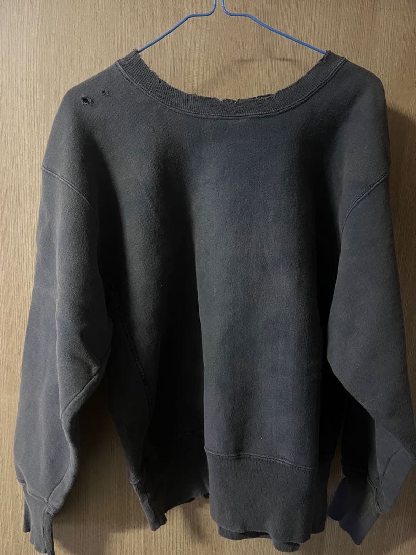 m*a様 champion ダークグレー スウェット リバースウィーブ USA