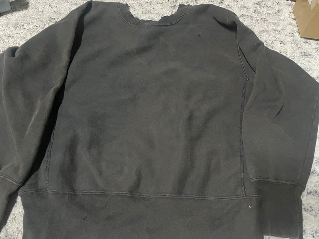 m*a様 champion ダークグレー スウェット リバースウィーブ USA