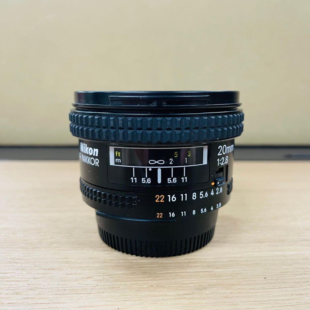 Nikon AF NIKKOR 20mm F2.8 カメラ WW9435