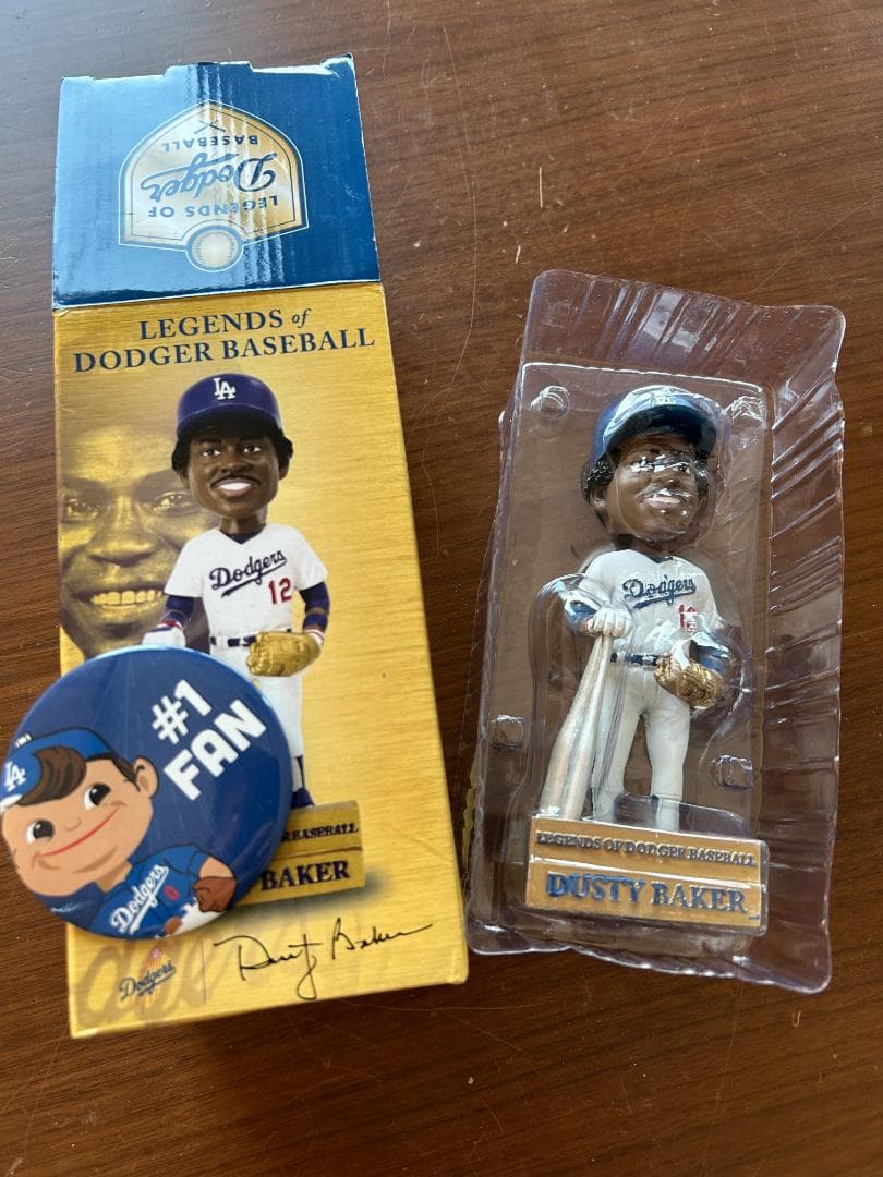 Dodgers Ice Cube ボブルヘッド + おまけ