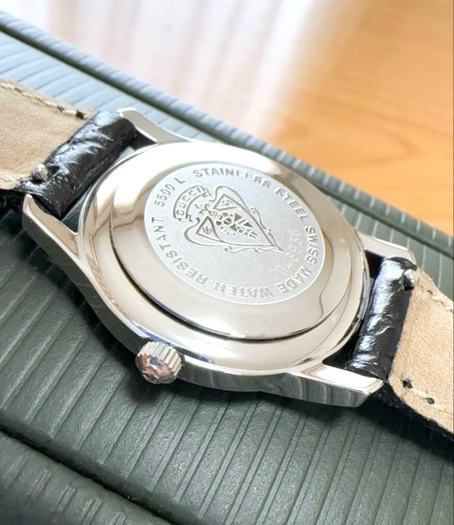 【美品・箱付き】グッチ GUCCI レディース 腕時計 5500L稼働