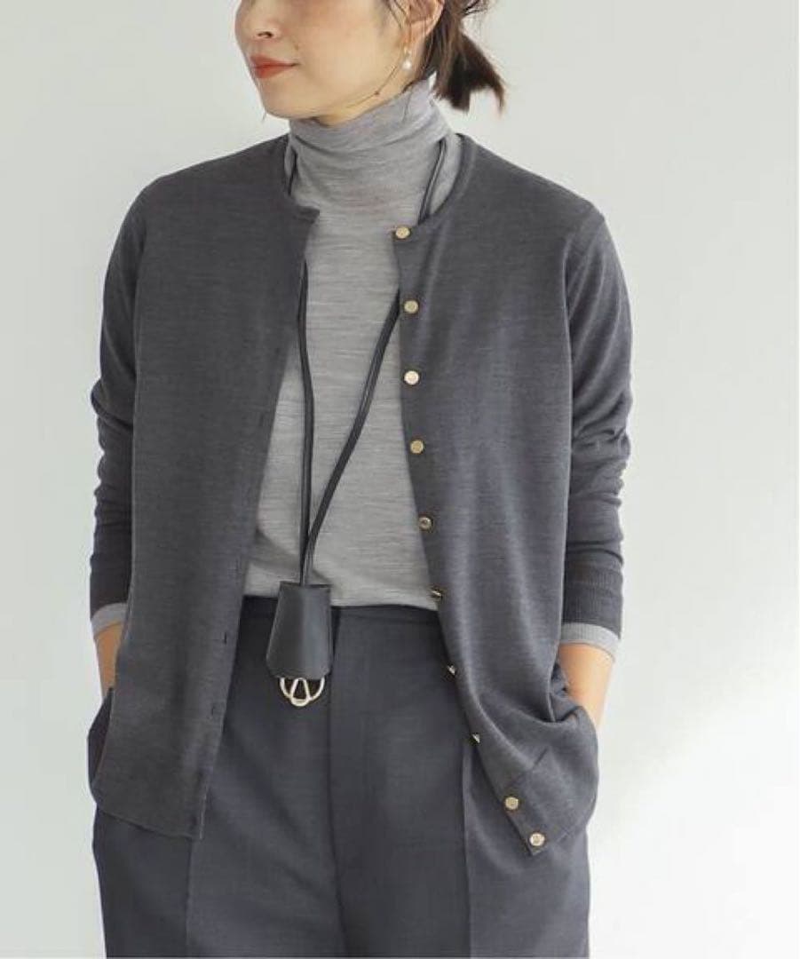 ドゥーズィエムクラス　FF30 カーディガン