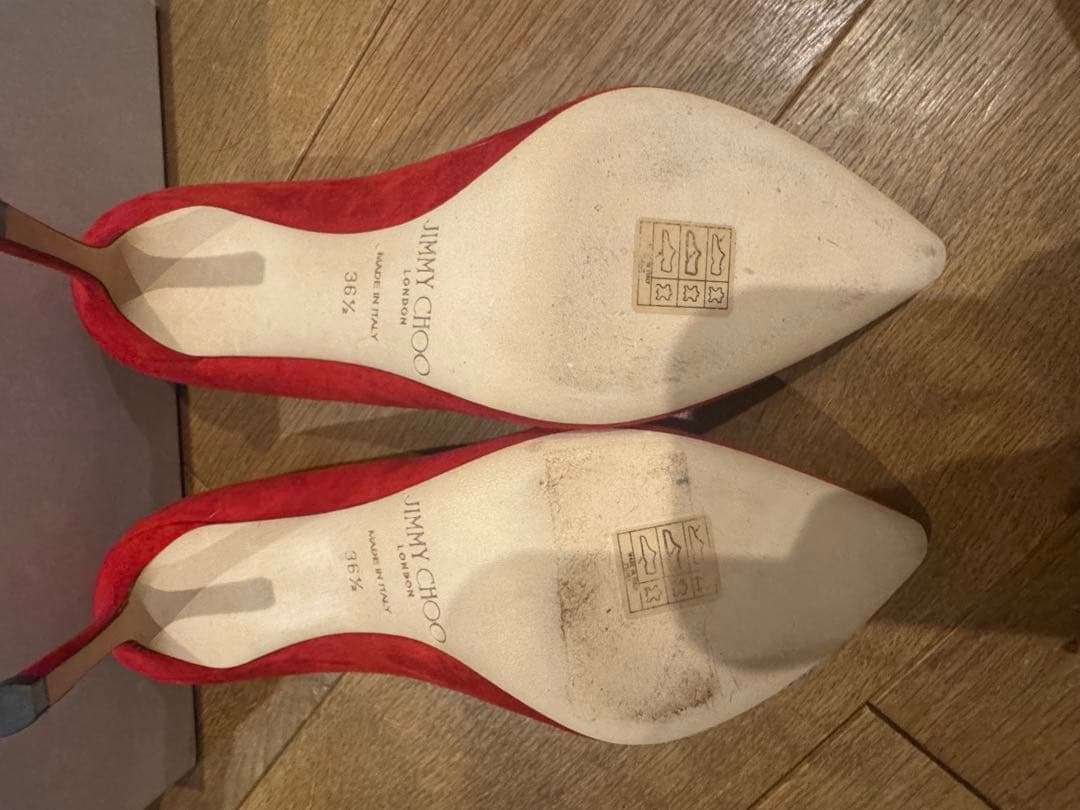 新品　JIMMY CHOO ROMY85 ポインテッドトゥ パンプス 結婚式