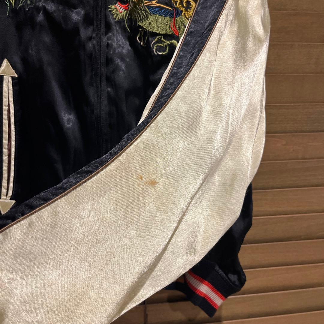 スカジャン　クロップドヘッズ　L Cropped Heads