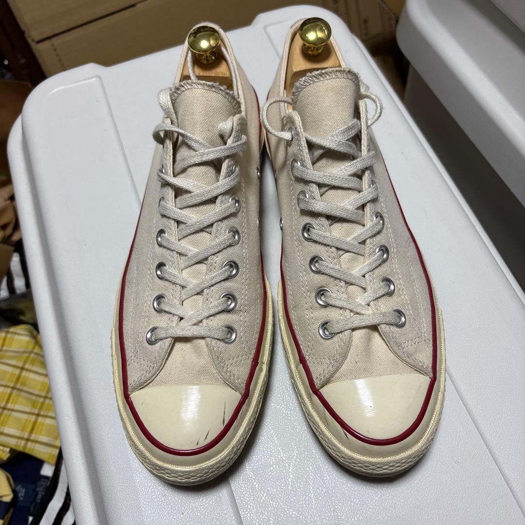 コンバースUSチャックテイラー CT70 28.5cm 生成ホワイト　キナリ