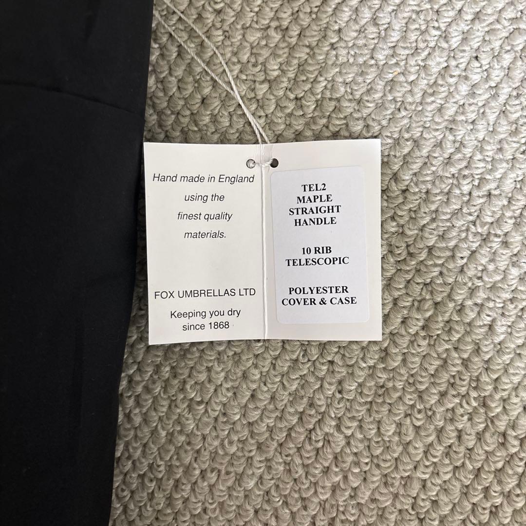 FOX UMBRELLA 折りたたみ傘 黒