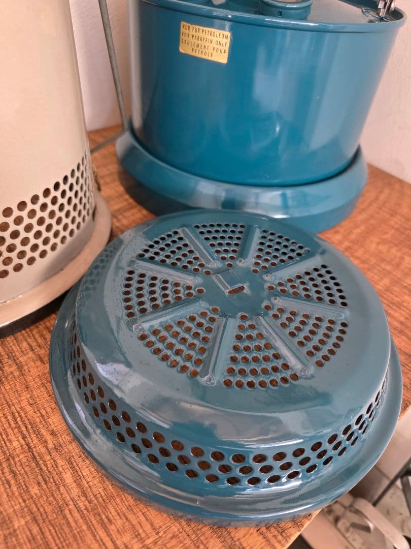 超希少 極上 美品 ビンテージストーブ デイトマー デーモン ブルー色