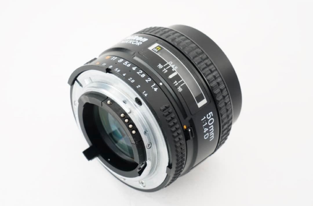 【極美品】動作◎ AI AF Nikkor 50mm F1.4 D エモ写真