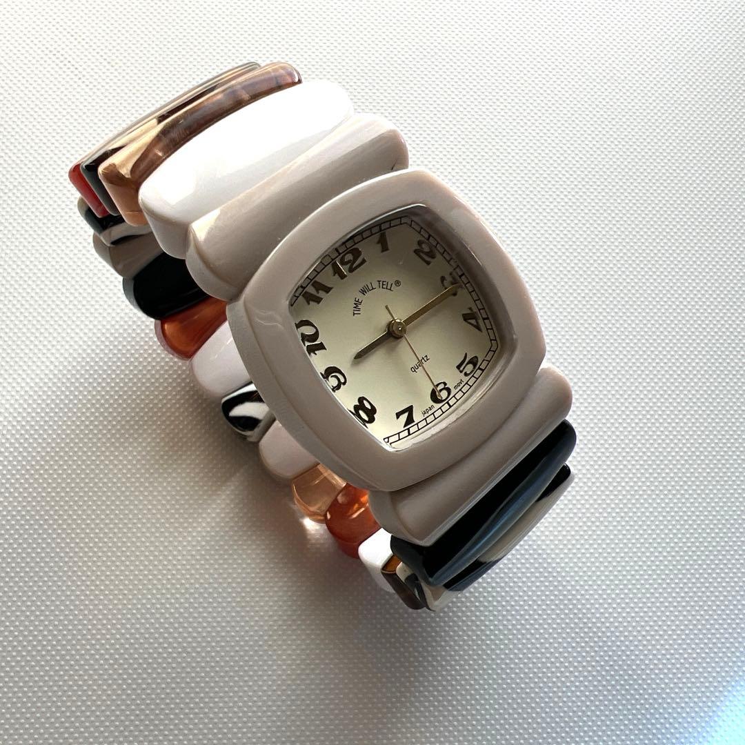 Time Will Tell マルチカラー腕時計　Sサイズ