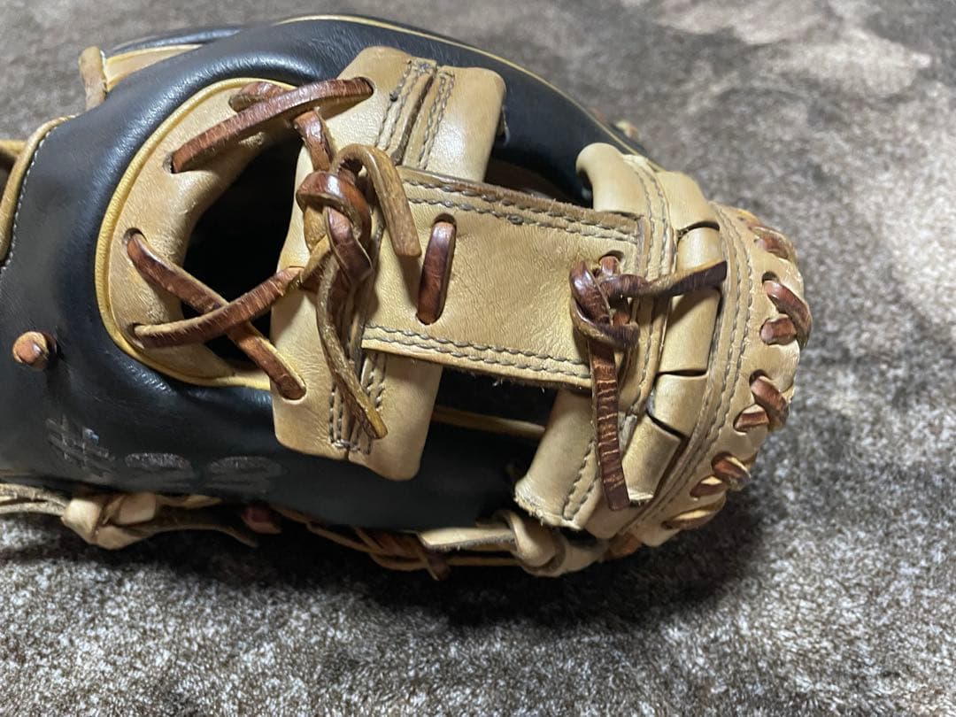 slugger 軟式野球グローブ 黒/ベージュ