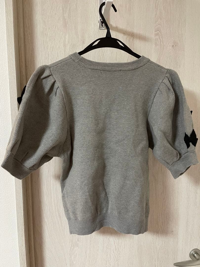 【1回着用】ツルバイマリコオイカワ/Letta/トップス/グレー