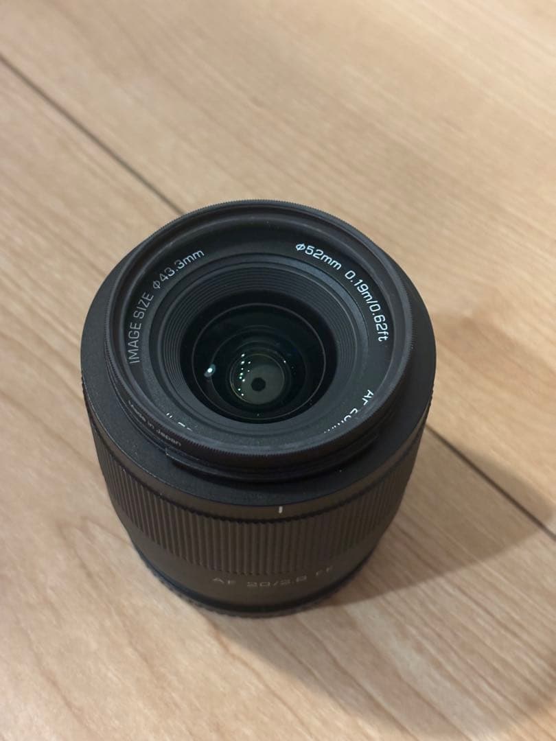VILTROX AF 20/2.8 FE レンズ