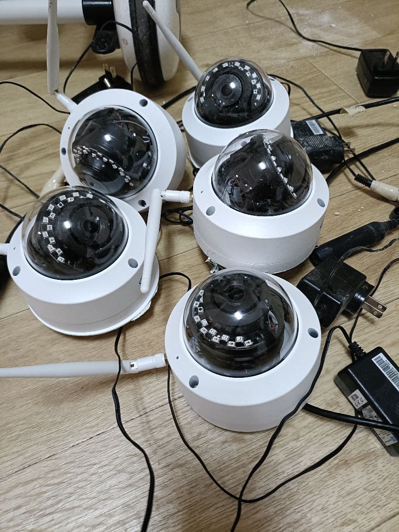 TSP-ISC030 WiFi防犯カメラ 5台セット