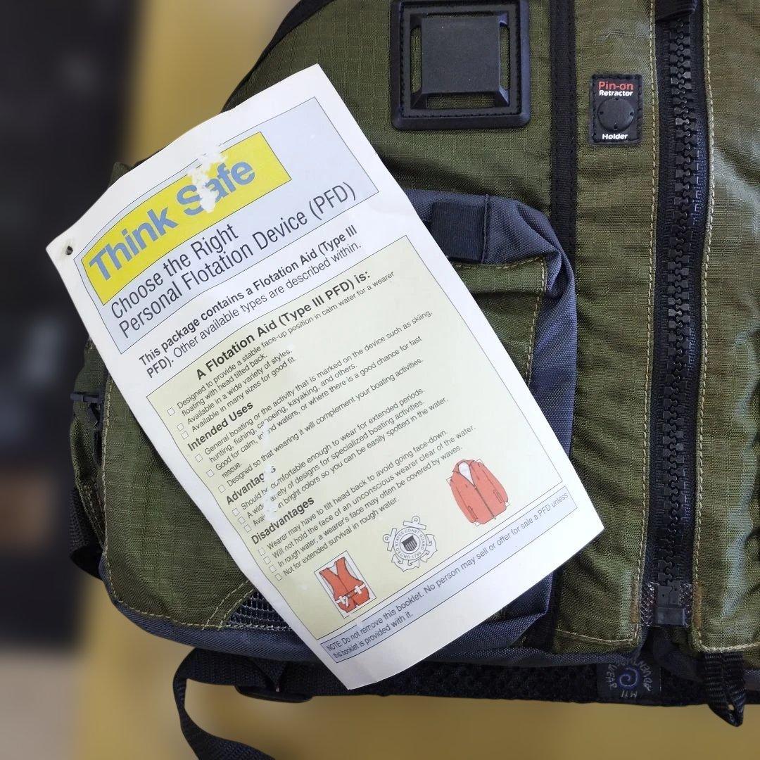 【未使用品】mti DORADO カヤックPFDライフジャケット