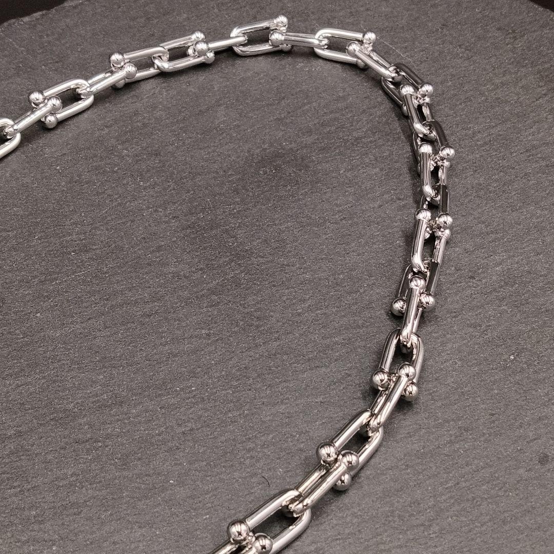 シルバー アクセサリー ロング ネックレス レディーバー 925 銀