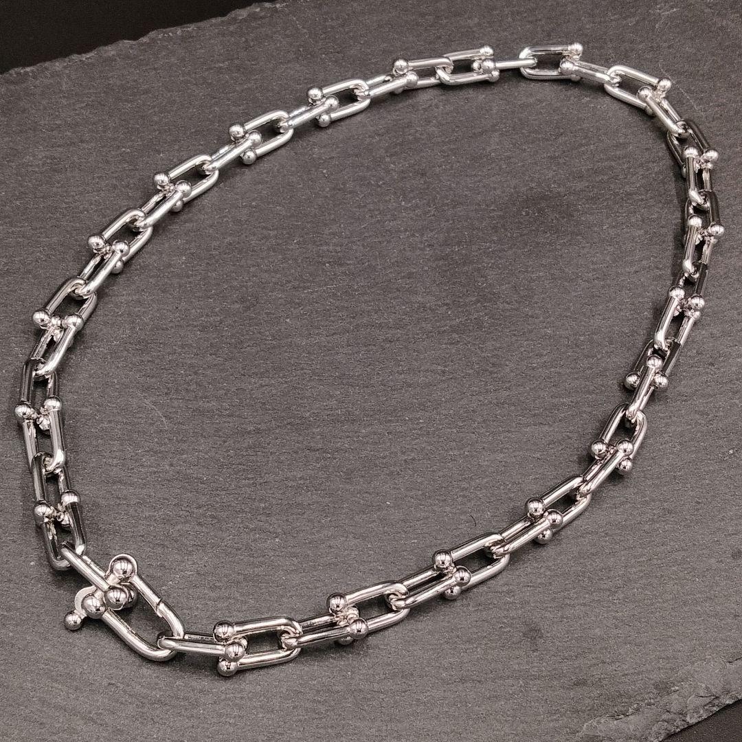 シルバー アクセサリー ロング ネックレス レディーバー 925 銀