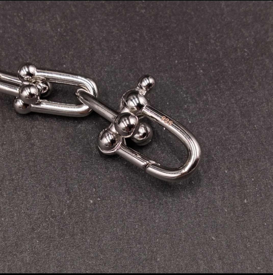 シルバー アクセサリー ロング ネックレス レディーバー 925 銀