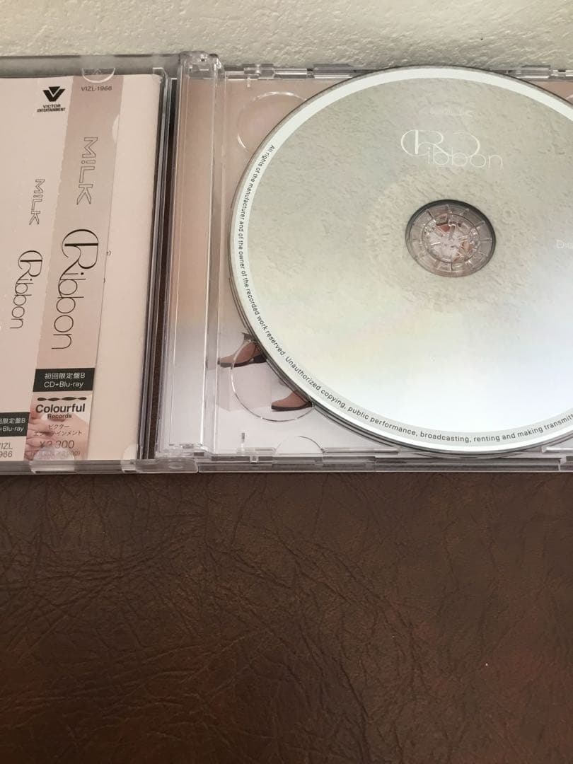 M!LK Ribbon 初回限定盤B CD+Blu-ray