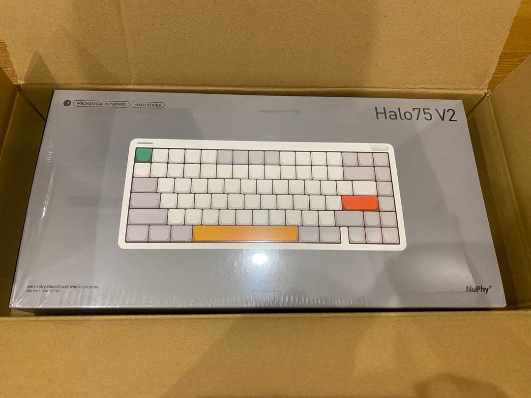 【価格見直し】Nuphy Halo75 V2 ミントスイッチ