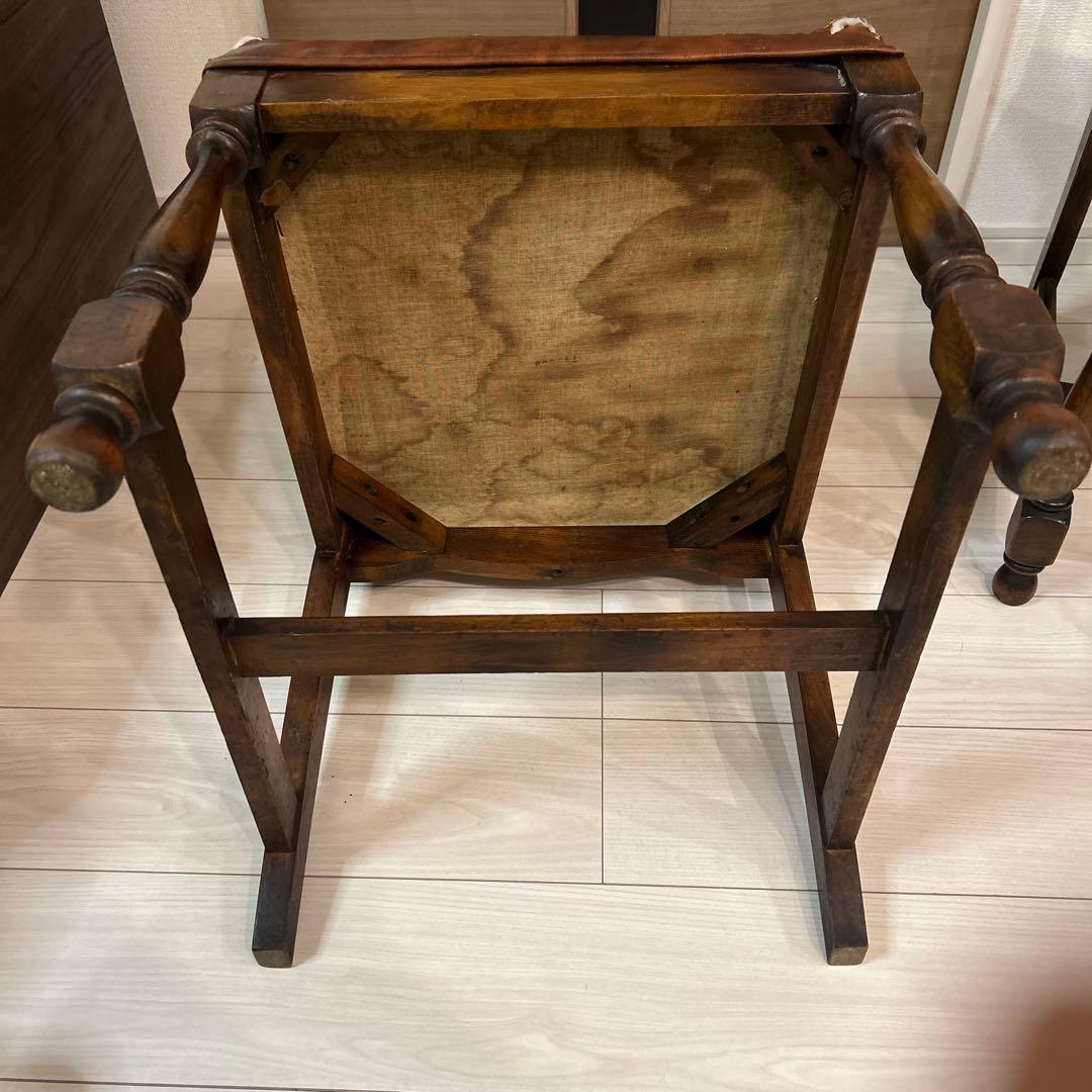 【レトロ】手渡し希望　カリモク製椅子　1脚