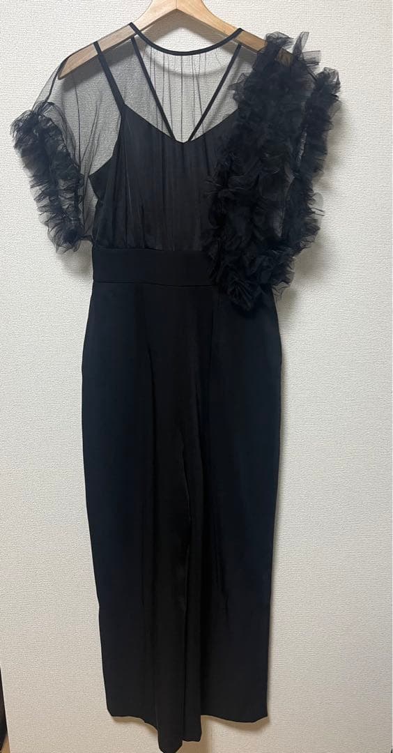 LAGUNAMOON LADYチュールドッキングコンビネゾン【ブラックL】