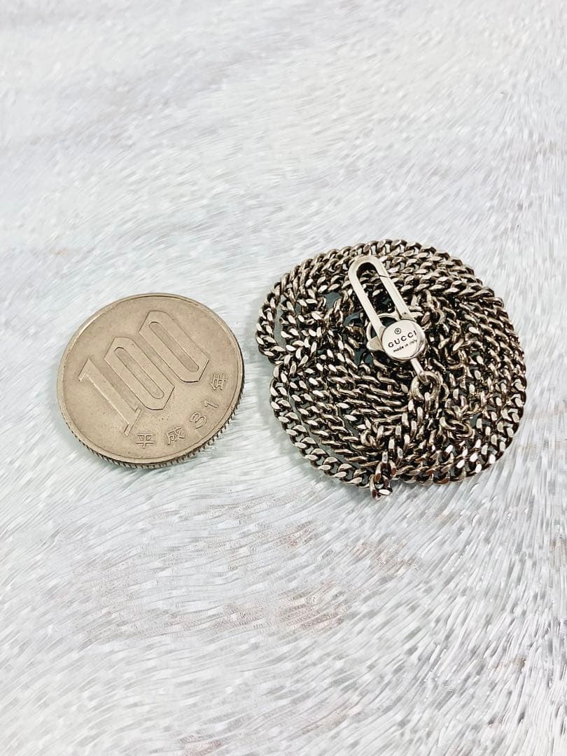 【超美品】GUCCI 喜平チェーン ネックレス 男女兼用 SV925 2.3ミリ